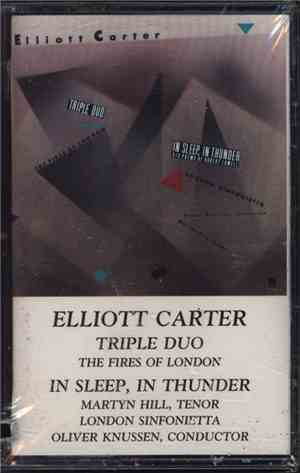 Elliott Carter, The Fires of London, London Sinfonietta, Oliver Knussen, Ma ...