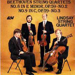 Beethoven - Lindsay String Quartet - String Quartets (No. 8 In E Minor, Op. ...