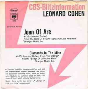 Leonard Cohen - Joan Of Arc