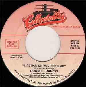 Connie Francis - Lipstick On Your Collar / Everybody's Somebody's Fool