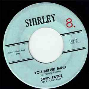 Doris Payne - Foolish Decision / You Better Mind
