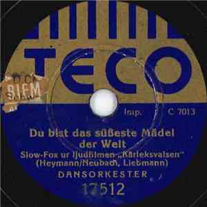 Unknown Artist - Du Bist Das Süßeste Mädel Der Welt / Clownens Melodi