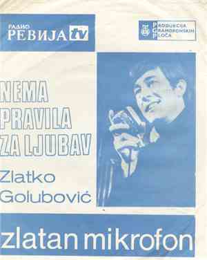Zlatko Golubović - Nema Pravila Za Ljubav