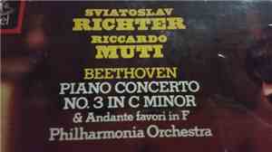 Beethoven, Sviatoslav Richter, Philharmonia Orchestra, Riccardo Muti - Pian ...