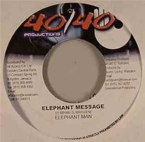 Elephant Man - Elephant Message