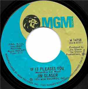Jim Glaser - If It Pleases You