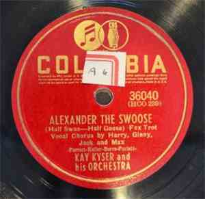 Kay Kyser And His Orchestra - Why Cry Baby? / Alexander The Swoose