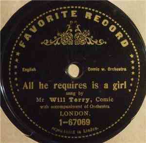 Mr. Will Terry - All He Requires Is A Girl / Wanted A Girl