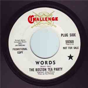 The Boston Tea Party - Words / Spinach