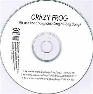 Crazy Frog - We Are The Champions (Ding A Dang Dong)