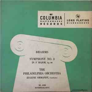 Brahms, The Philadelphia Orchestra, Eugene Ormandy - Symphony No. 3 In F Ma ...