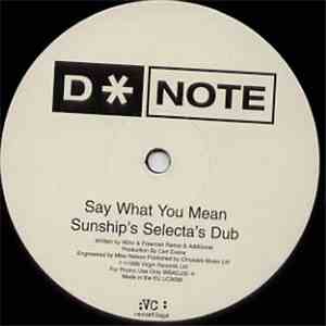DNote - Say What You Mean