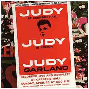 Judy Garland - Judy At Carnegie Hall - Judy In Person