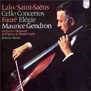 Lalo / Saint-Saëns / Fauré - Maurice Gendron, Orchestre National De L'Opéra ...