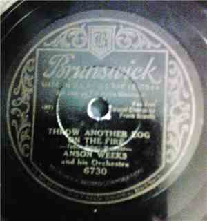 Anson Weeks And His Orchestra - Throw Another Dog On The Fire / Memphis By  ...