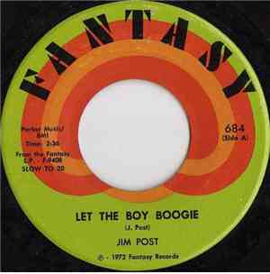 Jim Post - Let The Boy Boogie / Sing