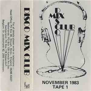 Various - Disco Mix Club - November 1983 - Tape 1