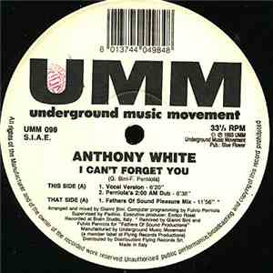 Anthony White - I Can't Forget You