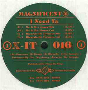 Magnificent 4 - I Need Ya