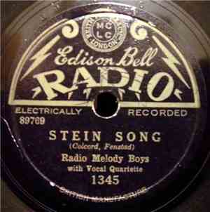 Radio Melody Boys - Stein Song / Leven-Thirty-Saturday-Night