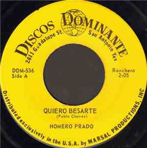 Homero Prado - Quiero Besarte
