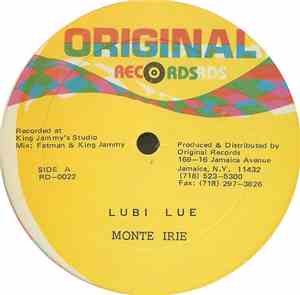 Monte Irie - Lubi Lue