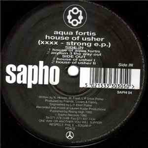 Aqua Fortis - House Of Usher (XXXX - Strong E.P.)