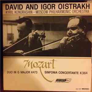 David And Igor Oistrach, Kyril Kondrashin, Moscow Philharmonic Orchestra, M ...