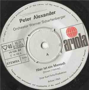 Peter Alexander - Hier Ist Ein Mensch