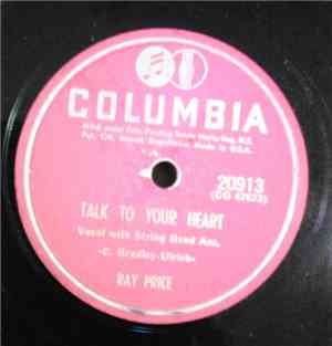 Ray Price - Talk To Your Heart / I've Got To Hurry, Hurry, Hurry
