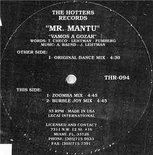 Mr. Mantu - Vamos A Gozar