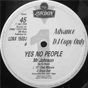 Yes No People - Mr Johnson