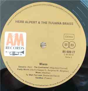 Herb Alpert & The Tijuana Brass - Warm