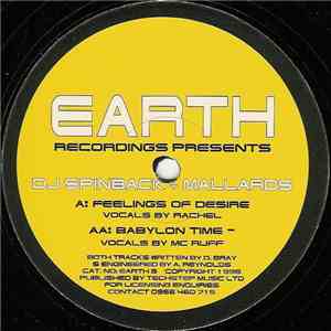DJ Spinback + Mallards - Earth Recordings Vol 3