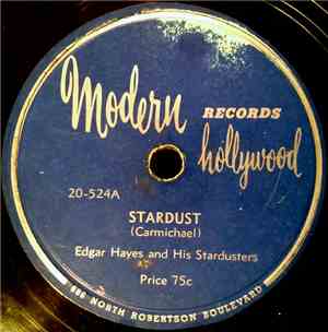 Edgar Hayes And His Stardusters - Stardust / Margie