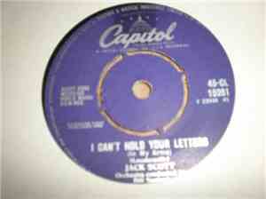 Jack Scott - Sad Story / I Can't Hold Your Letters