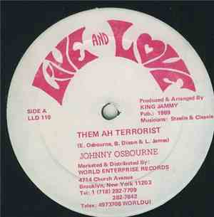 Johnny Osbourne - Them Ah Terrorist