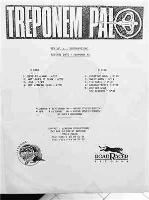 Treponem Pal - Aggravation