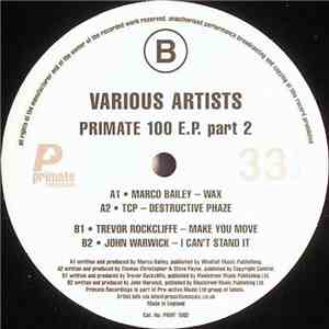 Various - Primate 100 E.P. Part 2