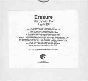 Erasure - Fill Us With Fire (Remix EP)