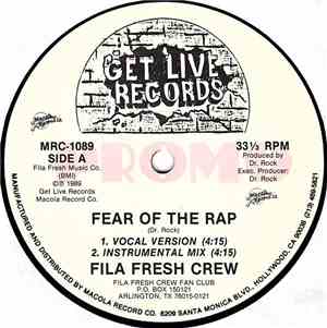 Fila Fresh Crew - Fear Of The Rap