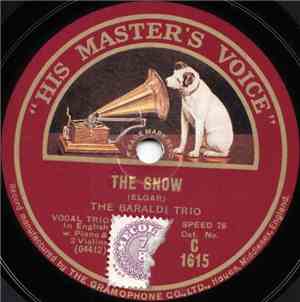 The Baraldi Trio - The Snow / Fly, Singing Bird