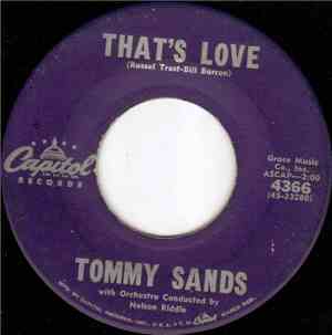 Tommy Sands - That's Love / Crossroads