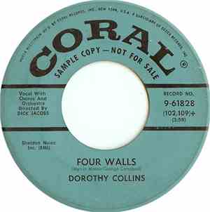 Dorothy Collins - Four Walls