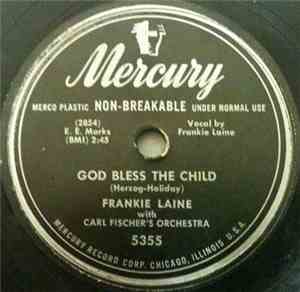 Frankie Laine - God Bless The Child / Don't Cry Little Children Don't Cry
