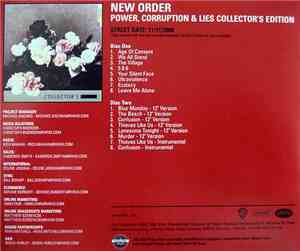 New Order - Power, Corruption & Lies