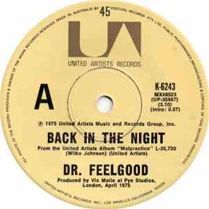 Dr. Feelgood - Back In The Night