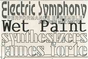Electric Symphony Performance Enesmble - Wet Paint