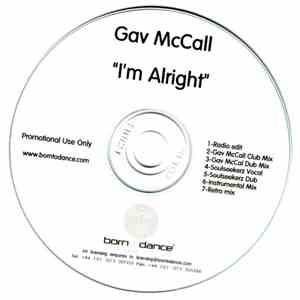 Gav McCall - I'm Alright