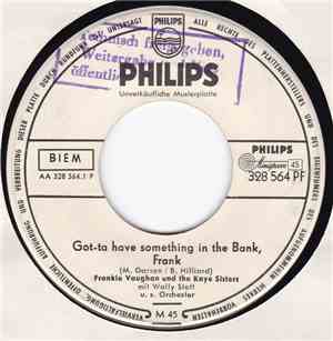 Frankie Vaughan Und The Kaye Sisters / Frankie Vaughan - Got-ta Have Someth ...
